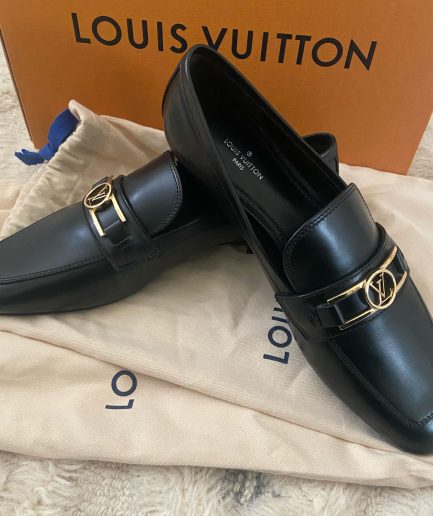 Louis Vuitton Madeleine Leather Loafers - Size 37