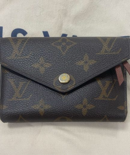 Louis Vuitton Compact Tri-Fold Wallet - Monogram Canvas (Preloved, Great Condition)